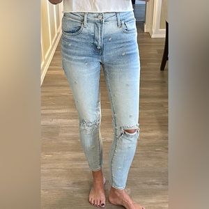Driftwood Woman’s Embroidered Gizelle Jeans